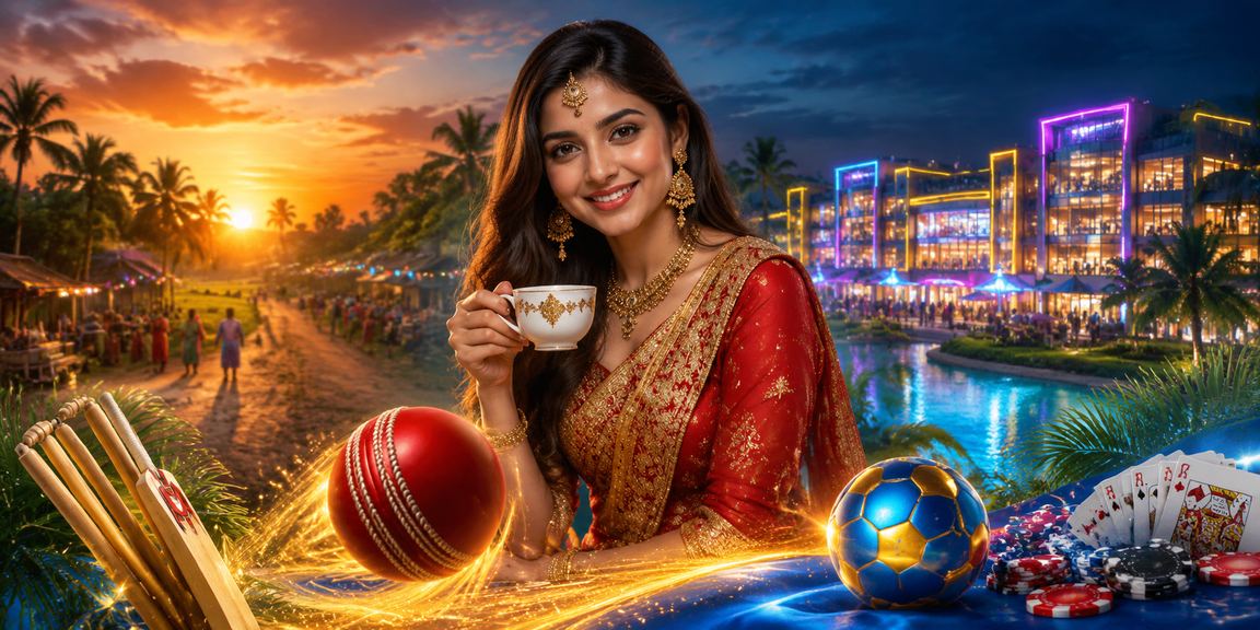 কুমিল্লায় নিয়ন আলোয় bad5361 - এ ক্রিকেট বেটিং উপভোগ করছেন একজন খেলোয়াড়